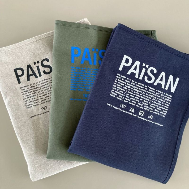 Le tablier en lin PAïSAN