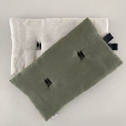 Le dessous de plats en lin et ouate de fibres recyclées PAïSAN