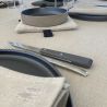 Le dessous de plats en lin et ouate de fibres recyclées PAïSAN