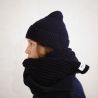 Le bonnet et l'écharpe en laine mérinos d'Arles PAïSAN
