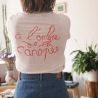 Le tee-shirt en lin blanc français PAïSAN x Pauline Dupin-Aymard