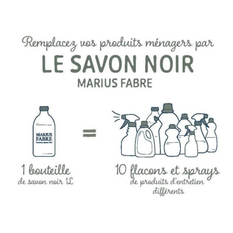 Savon noir liquide 500 ml