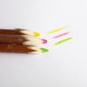 Les crayons 3 couleurs fluos en bois d'osier PAïSAN