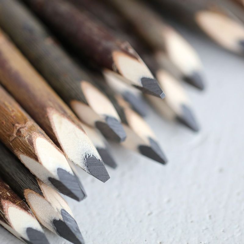 Le crayon HB en bois d'osier 20 cm PAïSAN