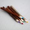 Fagot de 5 crayons de couleur en bois d'osier PAïSAN