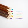 Fagot de 5 crayons de couleur en bois d'osier PAïSAN