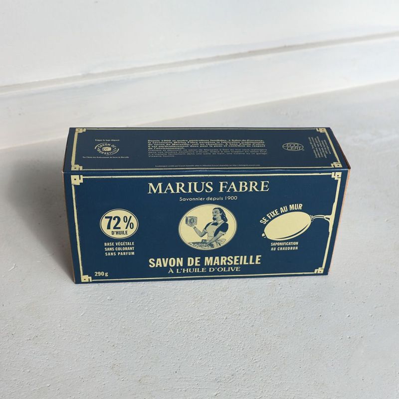 Savon de Marseille rotatif à fixer au mur