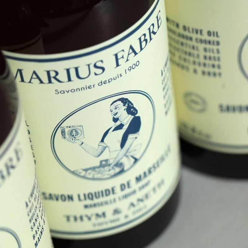 Savon de Marseille liquide pour le corps et le visage