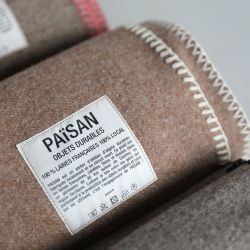 Le plaid en pures laines vierges françaises PAïSAN