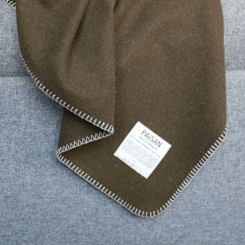 Le plaid en pures laines vierges françaises PAïSAN