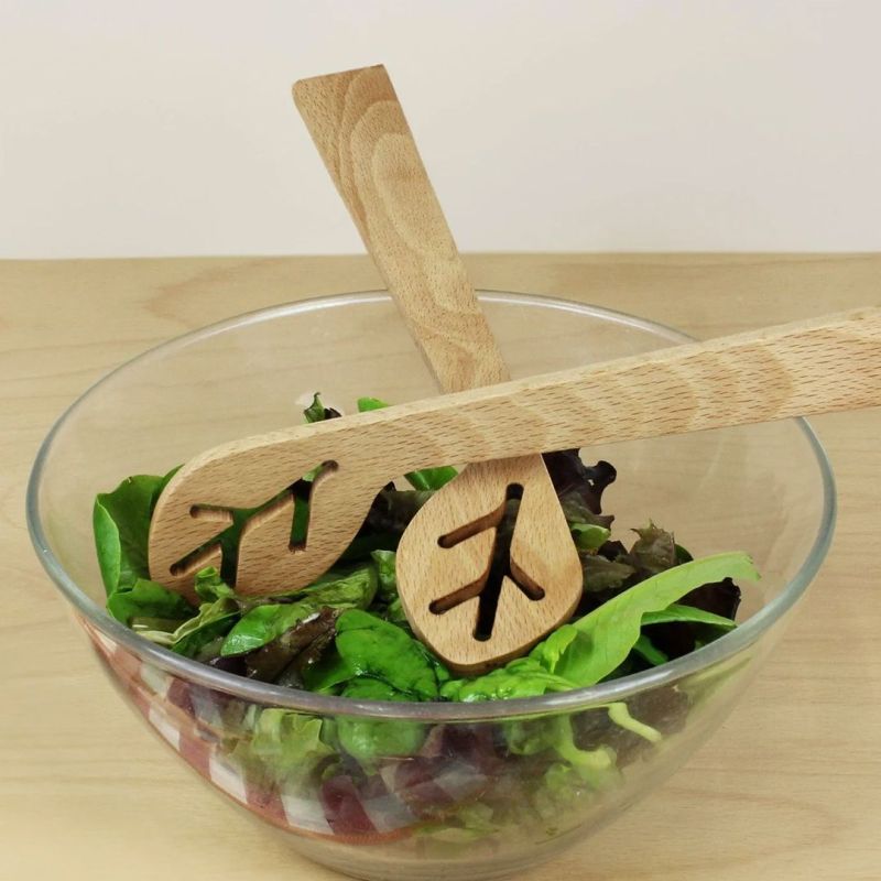 PAïSAN - Couverts à salade - Du bout des feuilles de Reine Mère