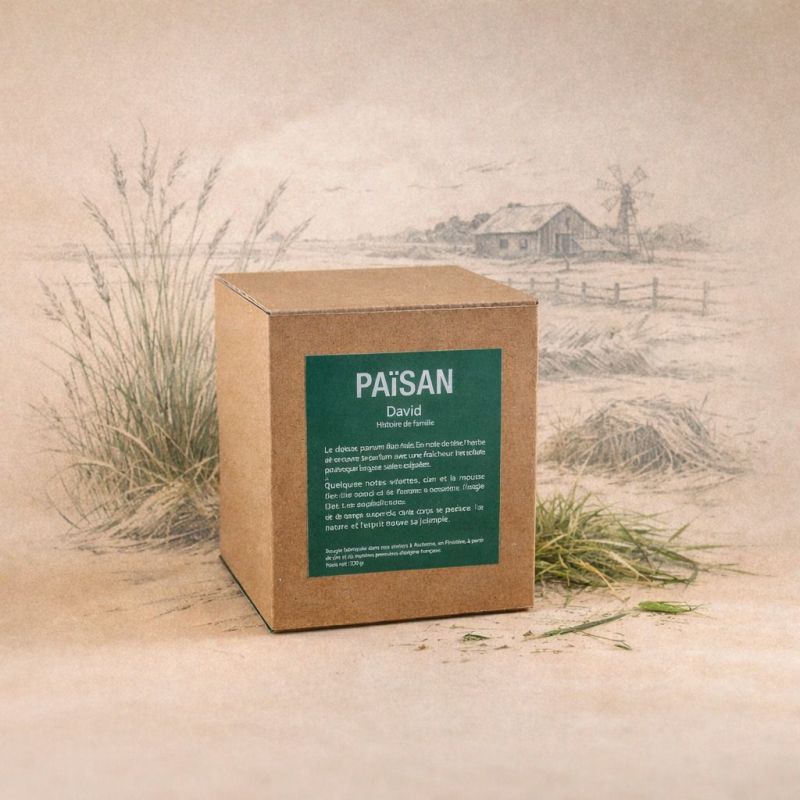 Bougie parfumée David par PAïSAN