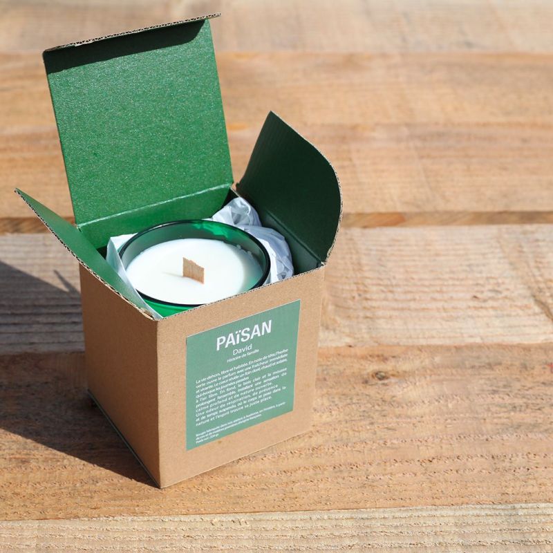 Bougie parfumée David par PAïSAN