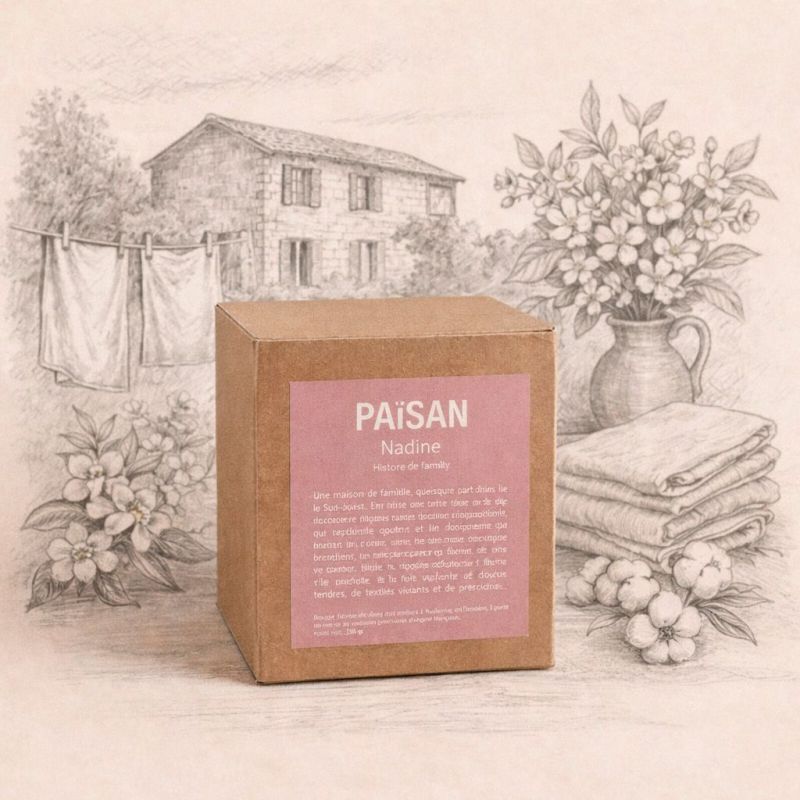 Bougie parfumée Nadine par PAïSAN