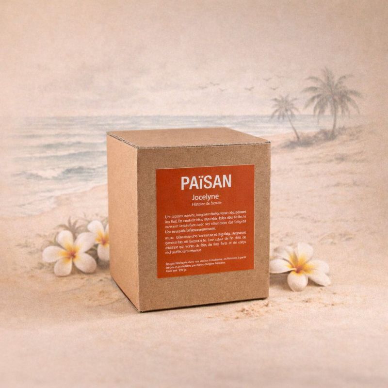 Bougie parfumée Jocelyne par PAïSAN