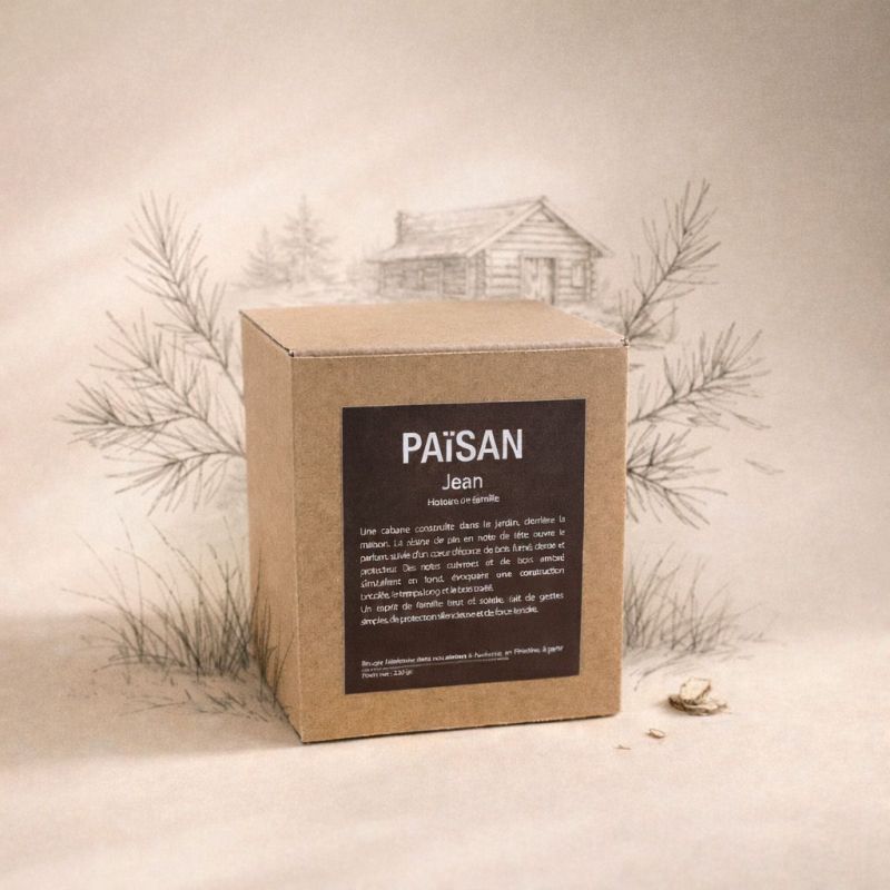 Bougie parfumée Jean par PAïSAN