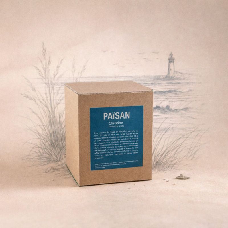 Bougie parfumée Christine par PAïSAN