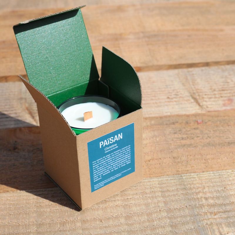 Bougie parfumée Christine par PAïSAN