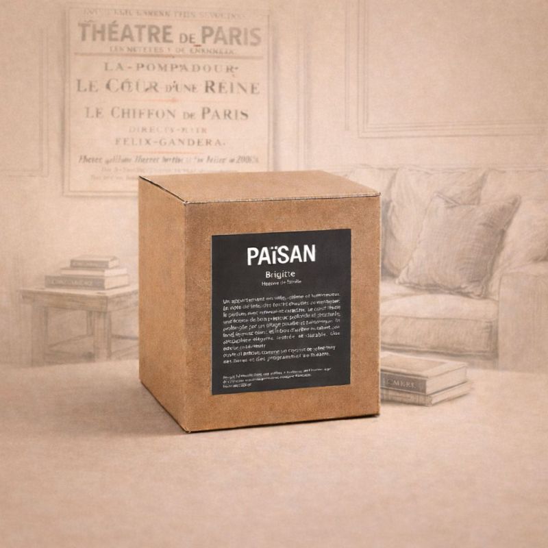 Bougie parfumée Brigitte par PAïSAN