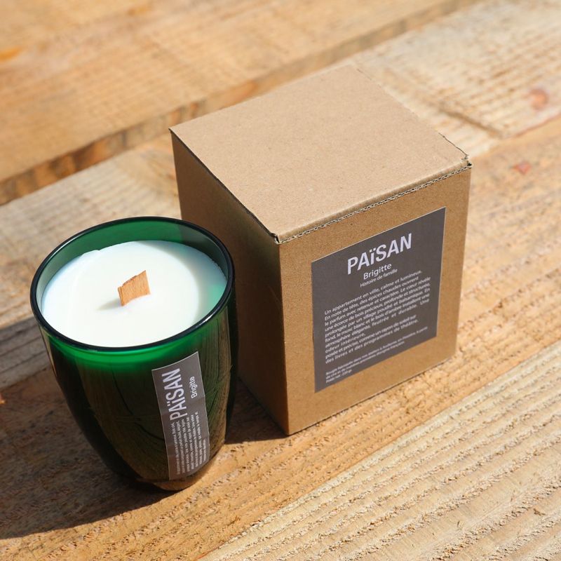 Bougie parfumée Brigitte par PAïSAN