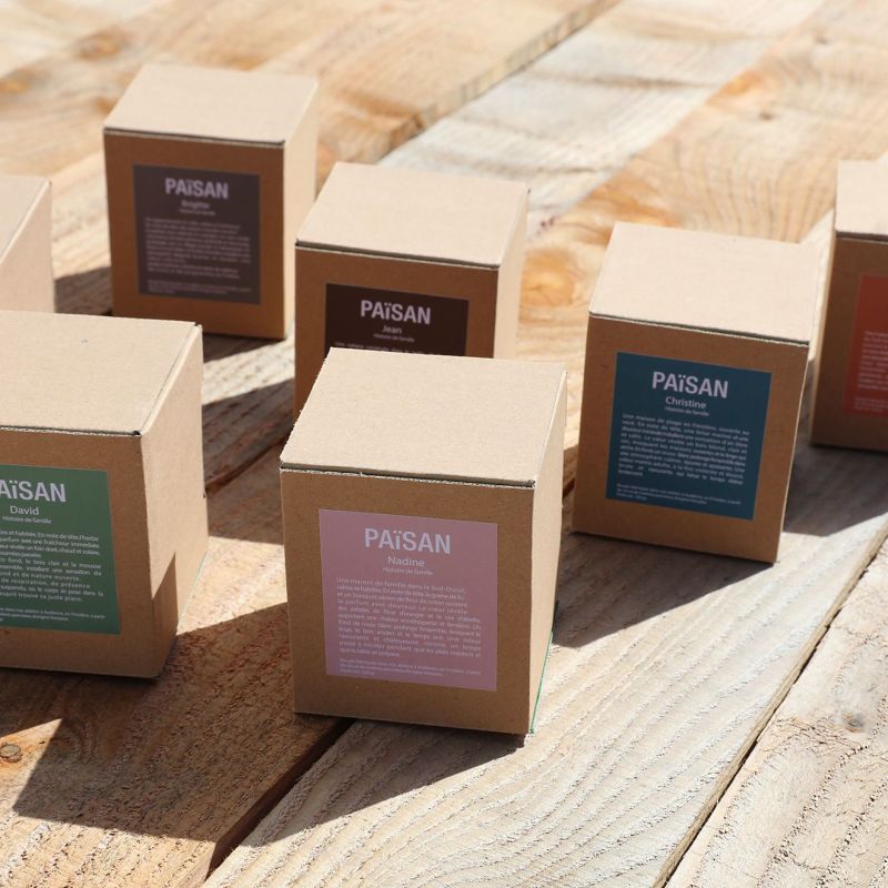 Bougie parfumée Christine par PAïSAN