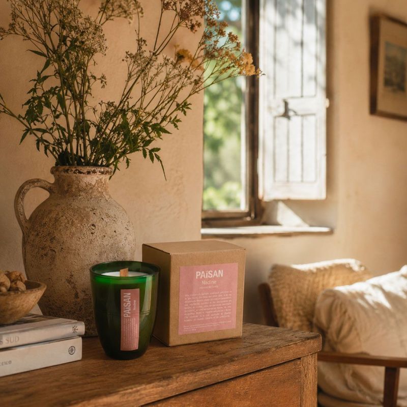 Bougie parfumée Nadine par PAïSAN