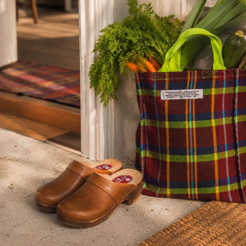 Sabot en cuir et bois Rivalin