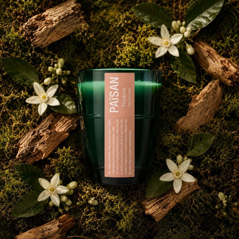Bougie parfumée Nadine par PAïSAN