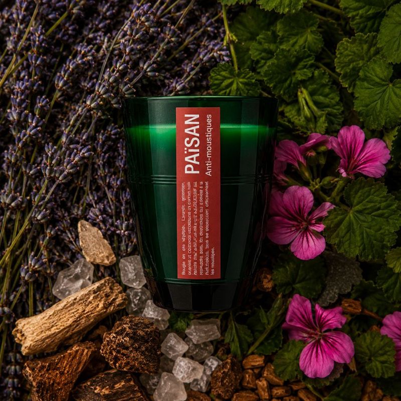 Bougie parfumée anti-moustiques PAïSAN