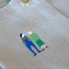 Le tablier en lin PAïSAN avec broderie