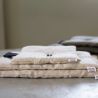 Le dessous de plats en lin et ouate de fibres recyclées PAïSAN