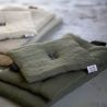 Le dessous de plats en lin et ouate de fibres recyclées PAïSAN