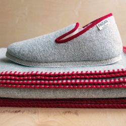 Charentaises en laine