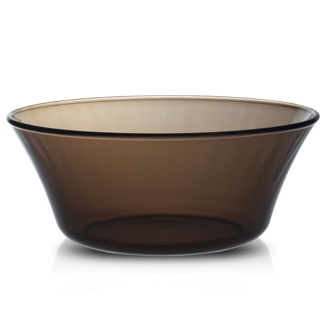 Duralex Lys-Carre Ciotola Impilabile In Vetro Temperato, 23 Cm, Lavabile In Lavastoviglie, Design Classico